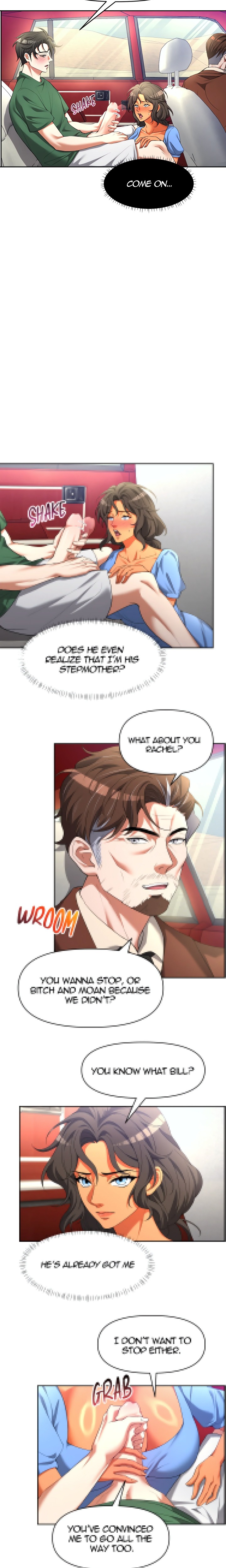 Backseat Trip With My Stepmother (Uncensored) chapter 4 page 4