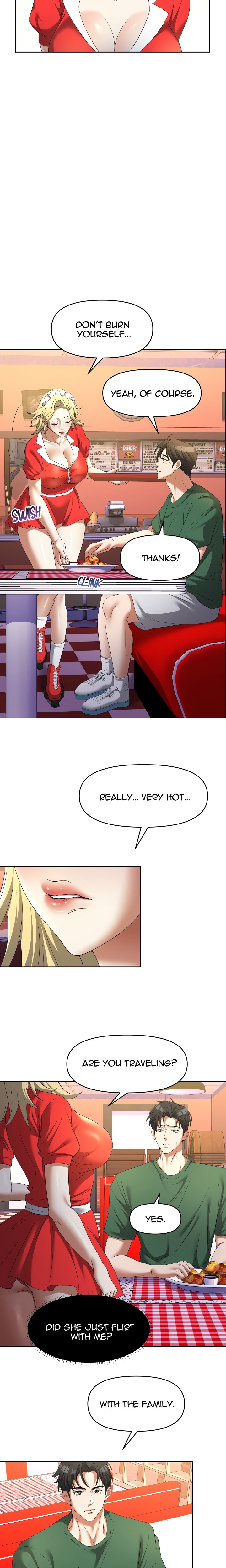 Backseat Trip With My Stepmother (Uncensored) chapter 6 page 9