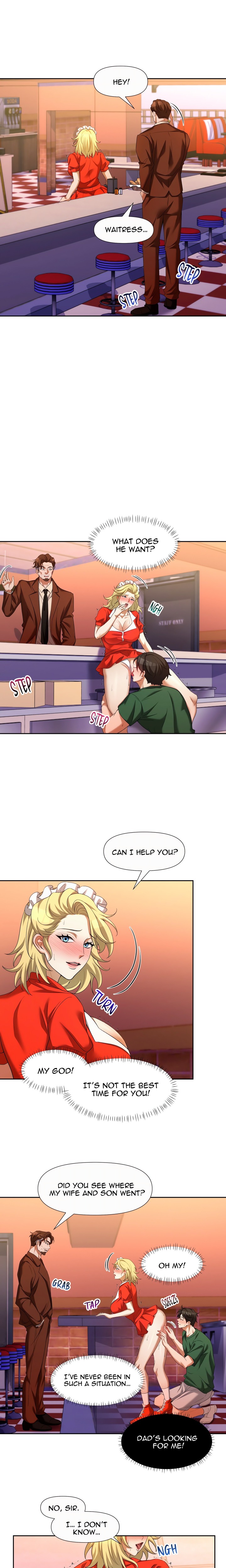 Backseat Trip With My Stepmother (Uncensored) chapter 7 page 11