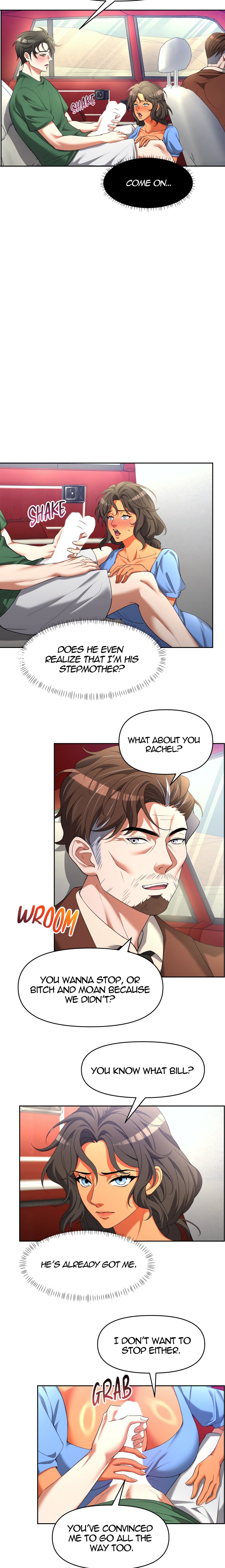 Backseat Trip with my Stepmother chapter 4 page 4