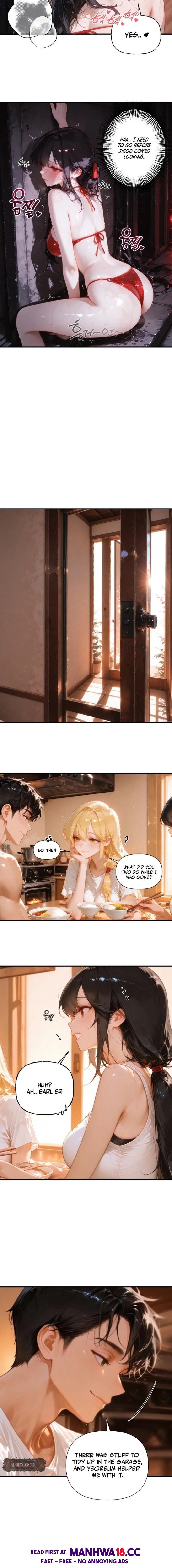 Crossing The Line In Summer chapter 3 page 8
