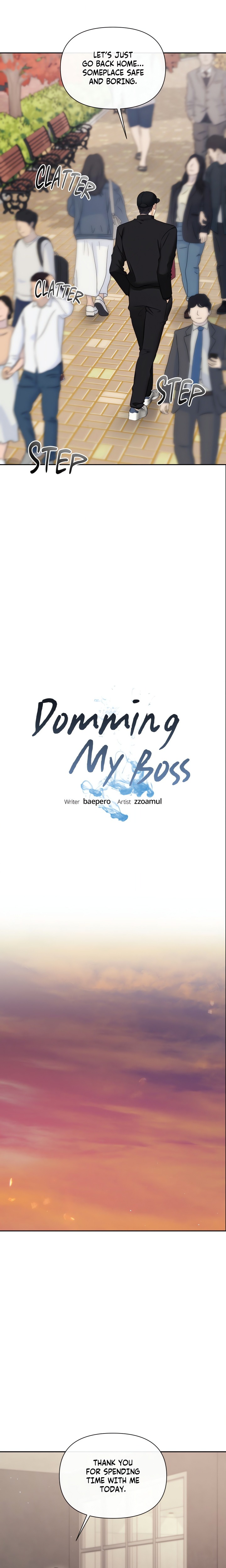 Domming My Boss chapter 45 page 6