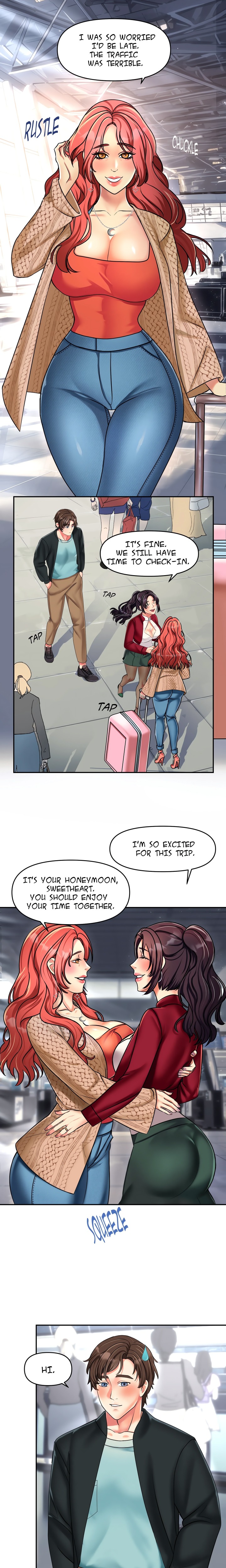 Honeymoon With My Mother In Law (Uncensored) chapter 1 page 4