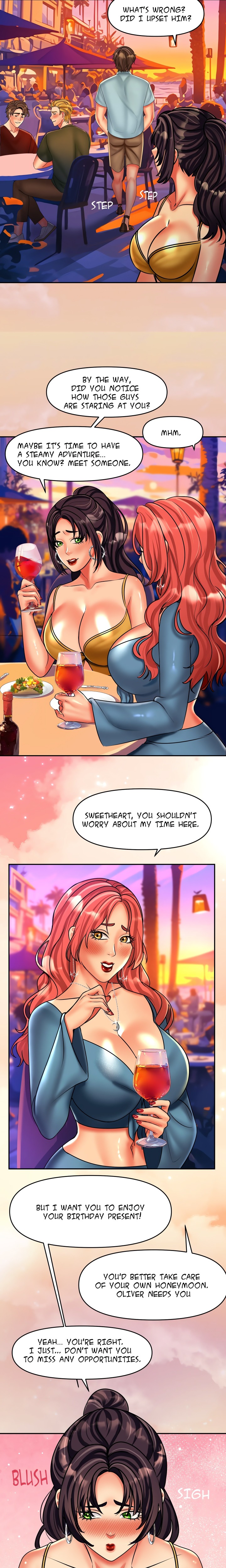 Honeymoon With My Mother In Law (Uncensored) chapter 5 page 15
