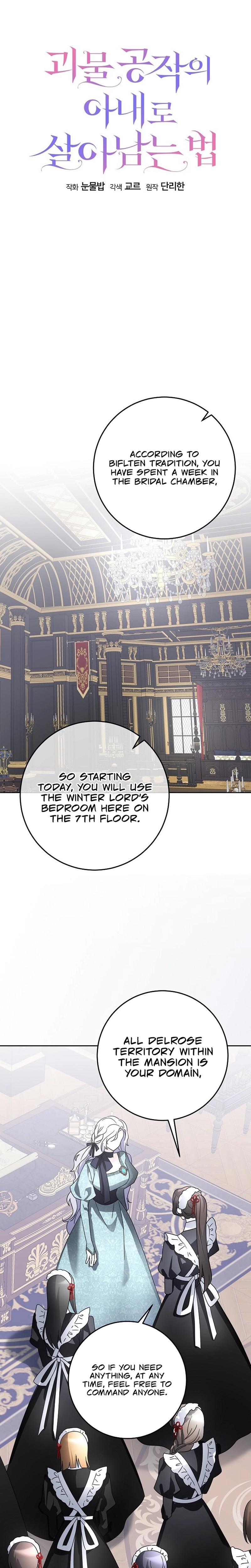 How To Survive As The Monster Duke's Wife chapter 9 page 9