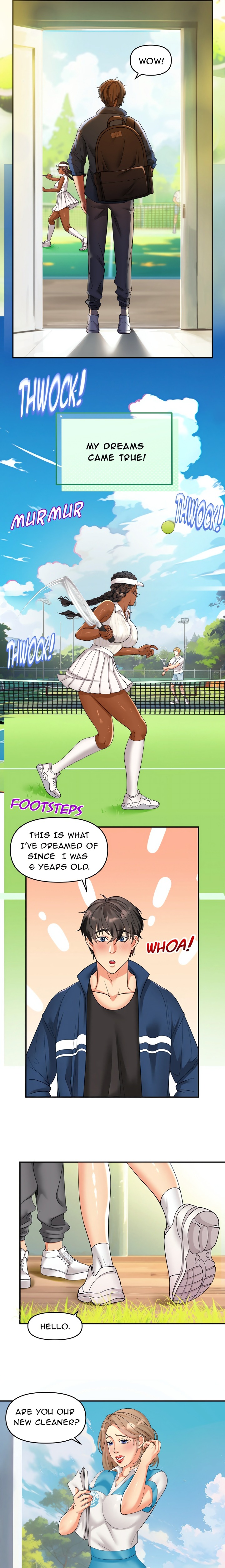 Huge Tennis (Uncensored) chapter 1 page 3