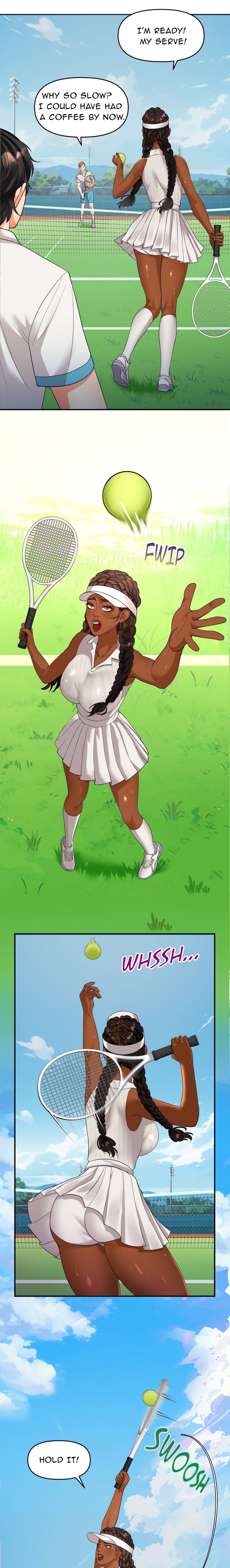 Huge Tennis (Uncensored) chapter 1 page 10