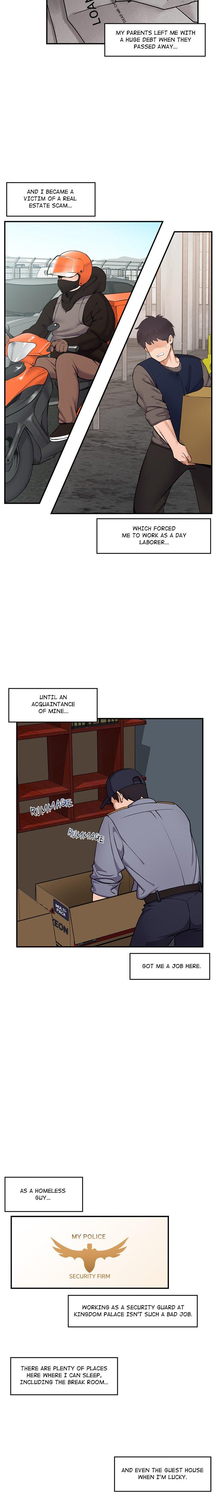 Hypnotist Security Guard chapter 1 page 9