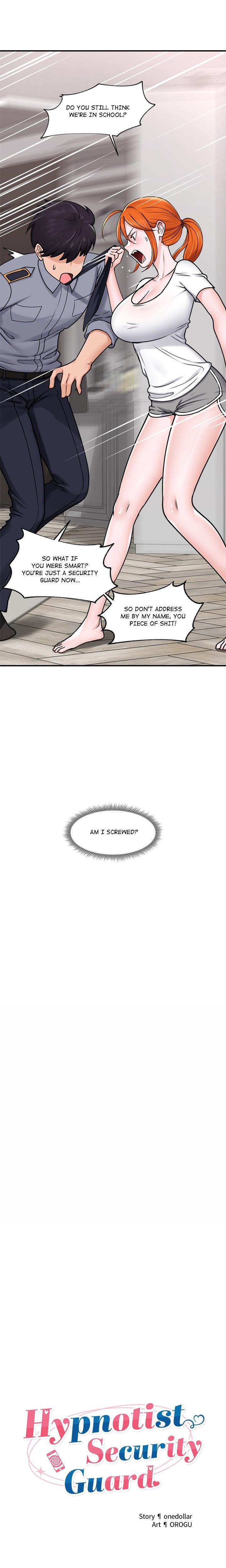 Hypnotist Security Guard chapter 3 page 3