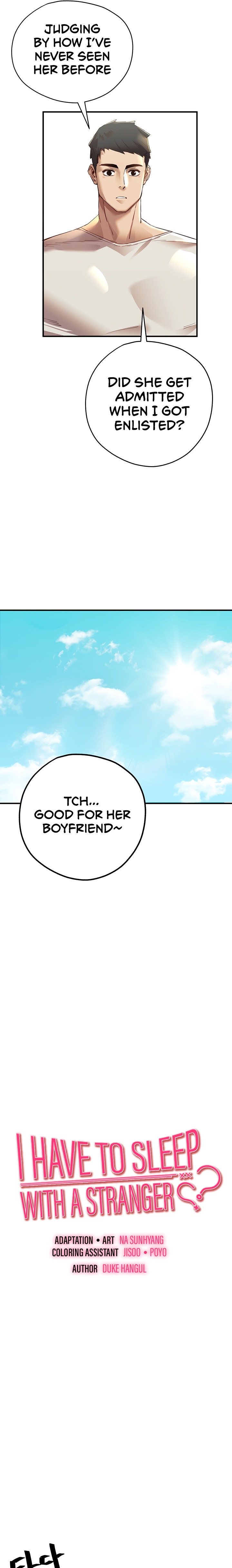 I Have To Sleep With A Stranger chapter 1 page 10