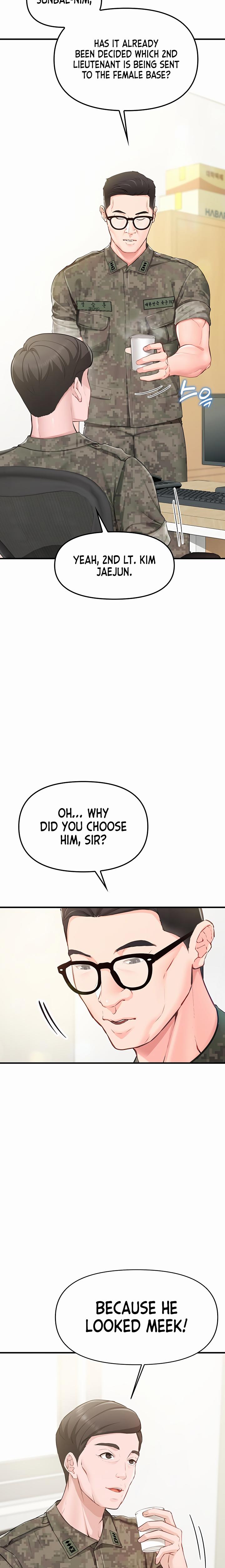 I'm The Only Man On The Military Base chapter 1 page 5