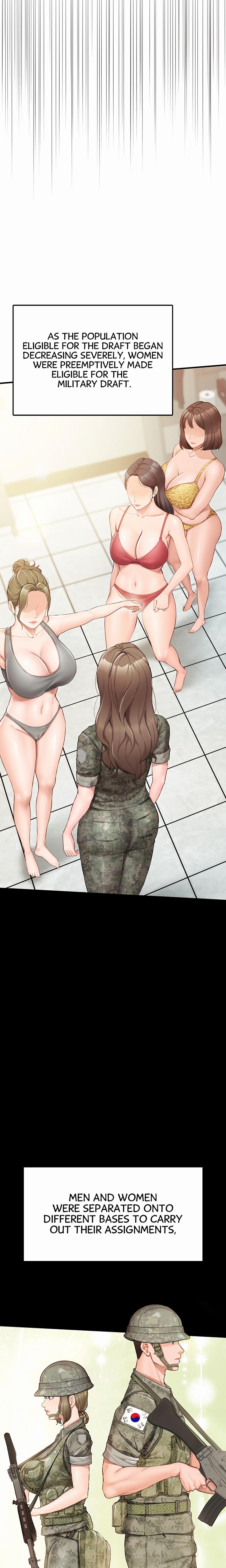 I'm The Only Man On The Military Base chapter 1 page 7