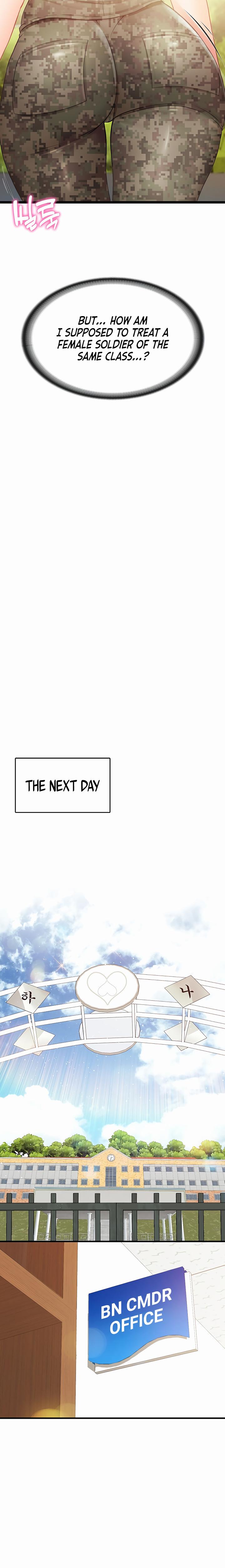 I'm The Only Man On The Military Base chapter 1 page 16