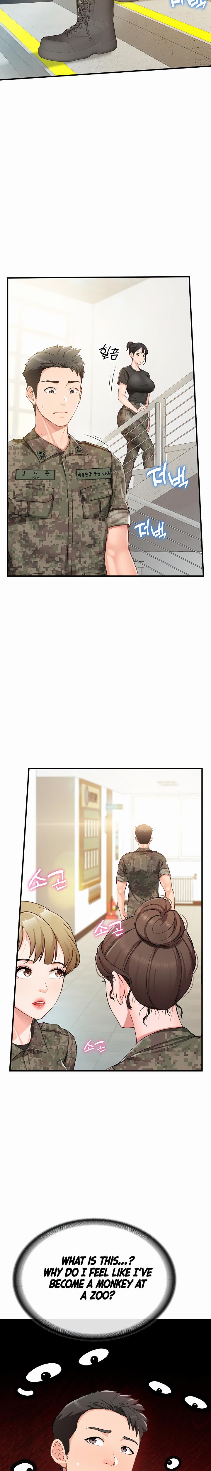 I'm The Only Man On The Military Base chapter 1 page 19
