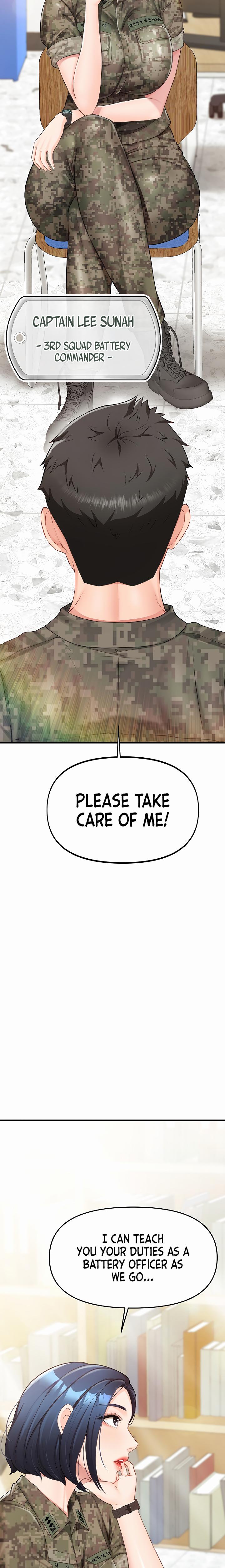 I'm The Only Man On The Military Base chapter 1 page 22