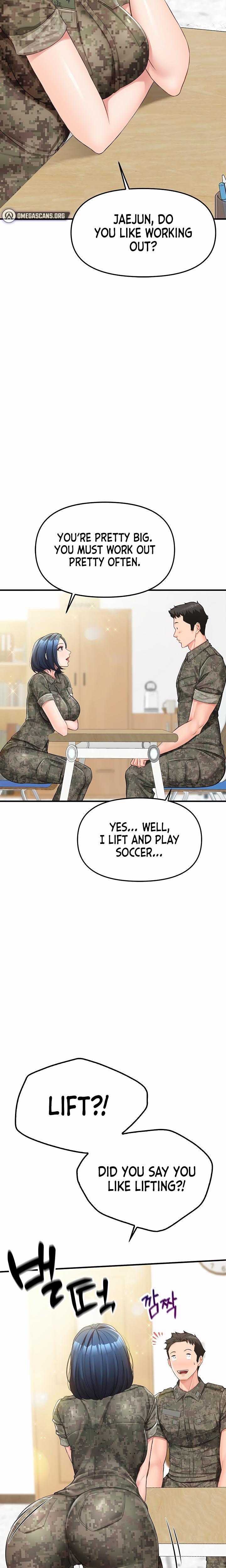 I'm The Only Man On The Military Base chapter 1 page 23