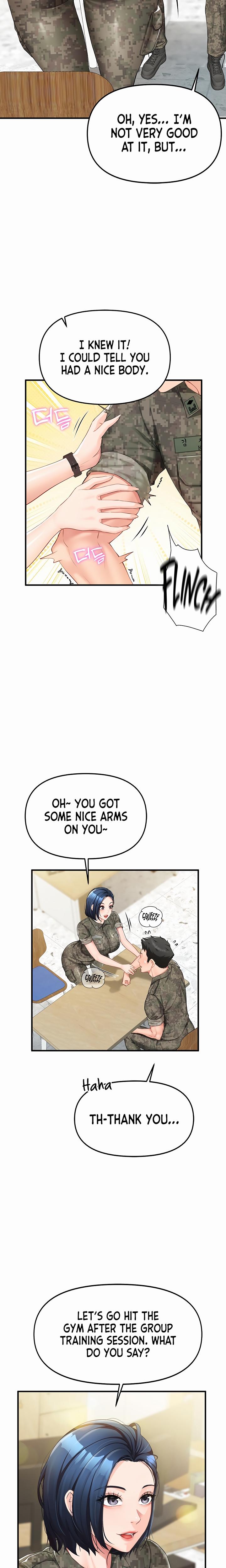 I'm The Only Man On The Military Base chapter 1 page 24