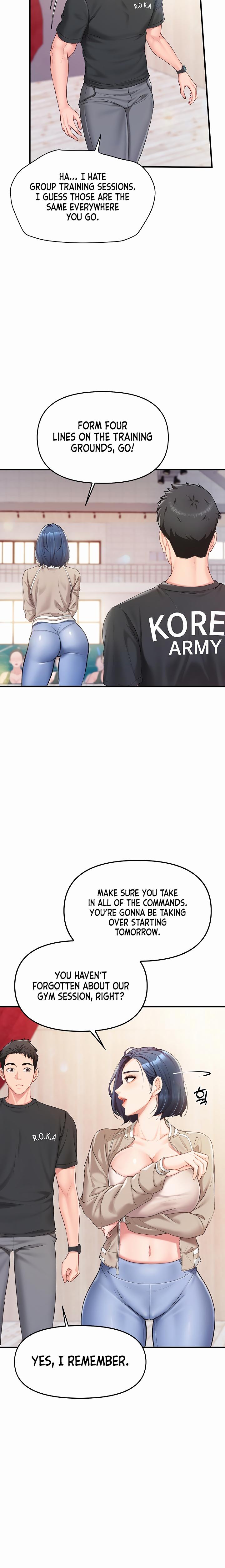 I'm The Only Man On The Military Base chapter 1 page 26