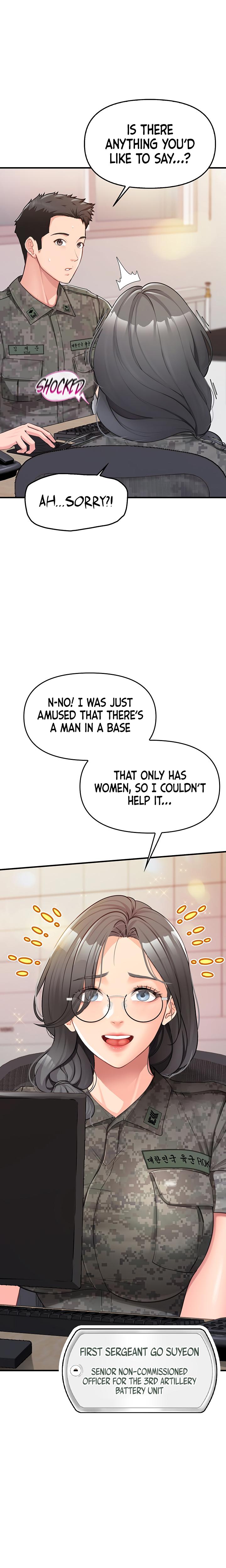 I'm The Only Man On The Military Base chapter 2 page 25