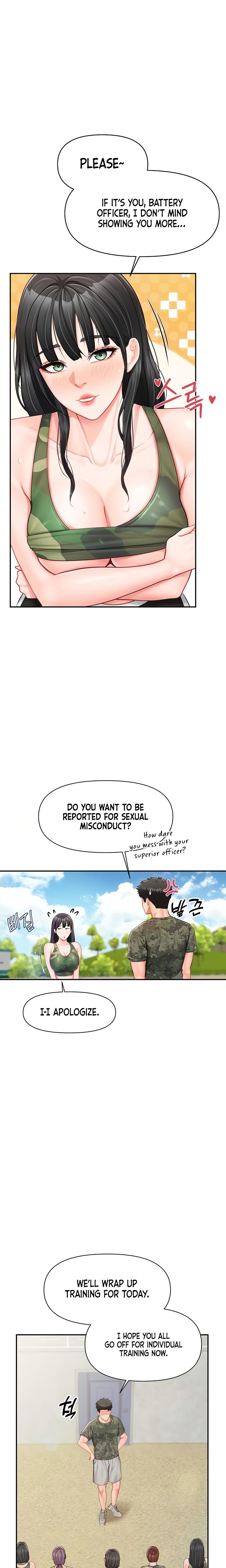I'm The Only Man On The Military Base chapter 18 page 11