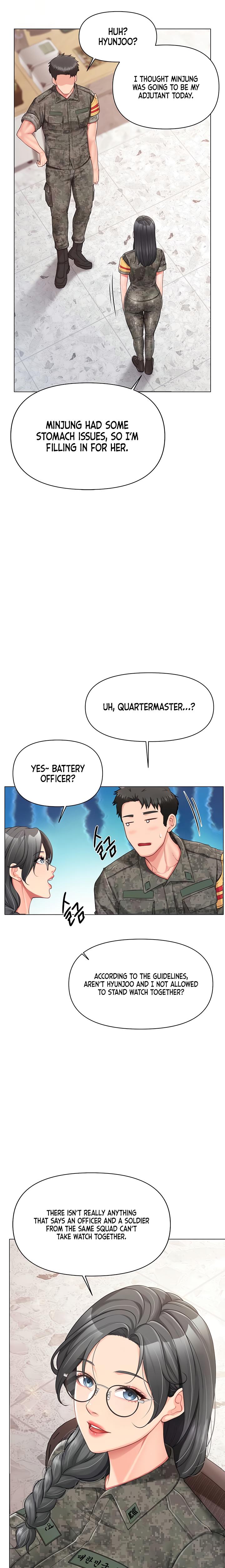 I'm The Only Man On The Military Base chapter 19 page 16