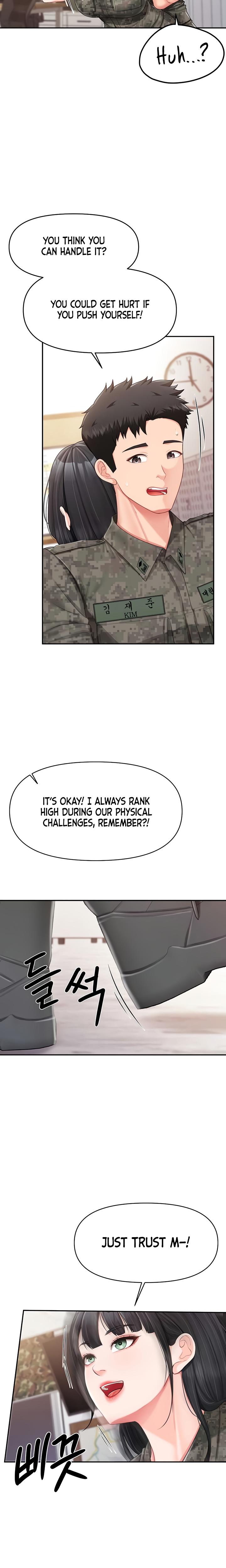 I'm The Only Man On The Military Base chapter 20 page 12