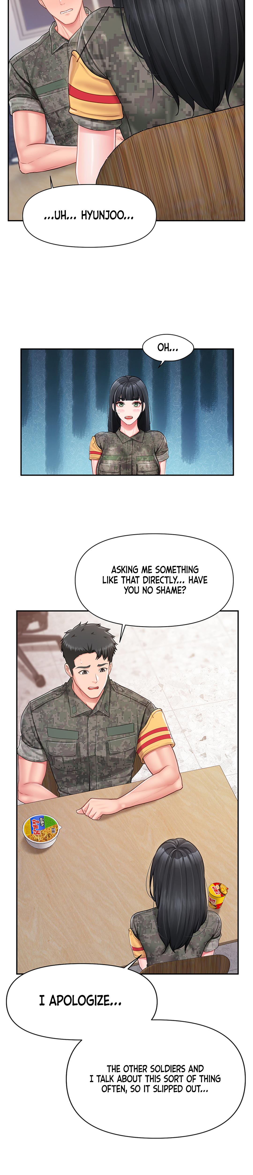 I'm The Only Man On The Military Base chapter 21 page 12