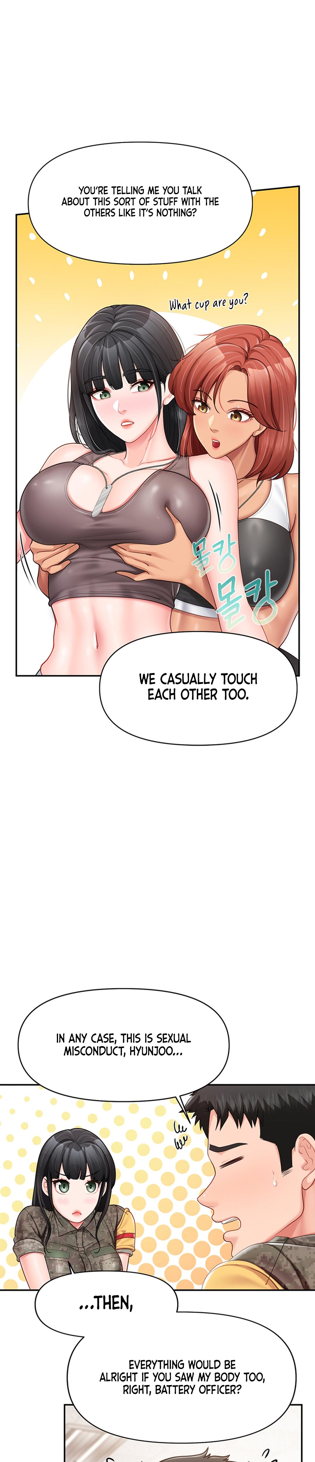 I'm The Only Man On The Military Base chapter 21 page 13