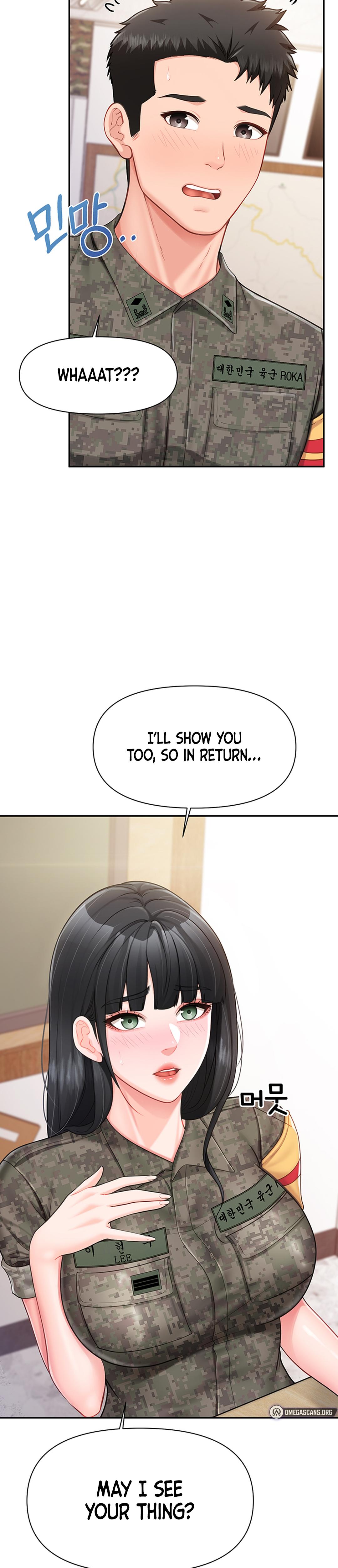 I'm The Only Man On The Military Base chapter 21 page 14