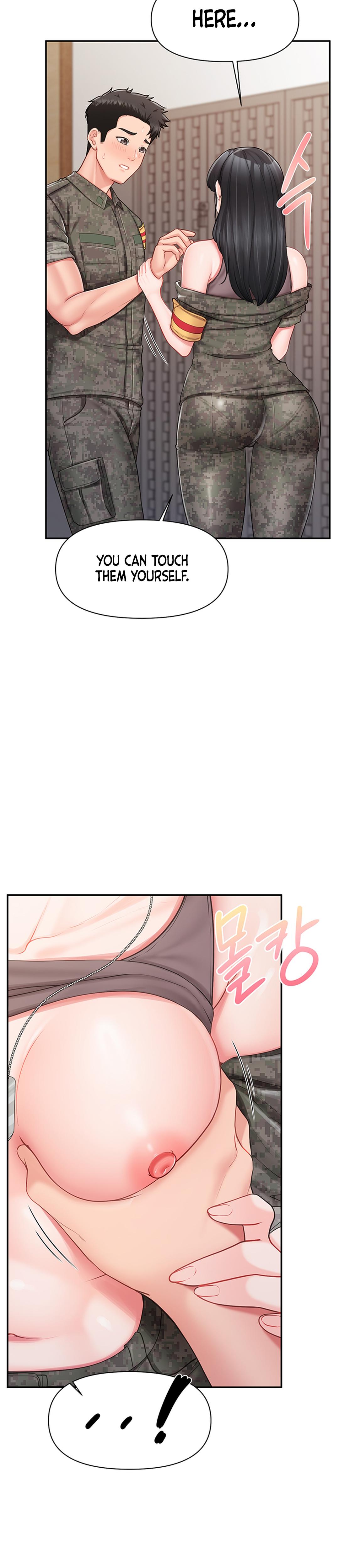 I'm The Only Man On The Military Base chapter 21 page 17