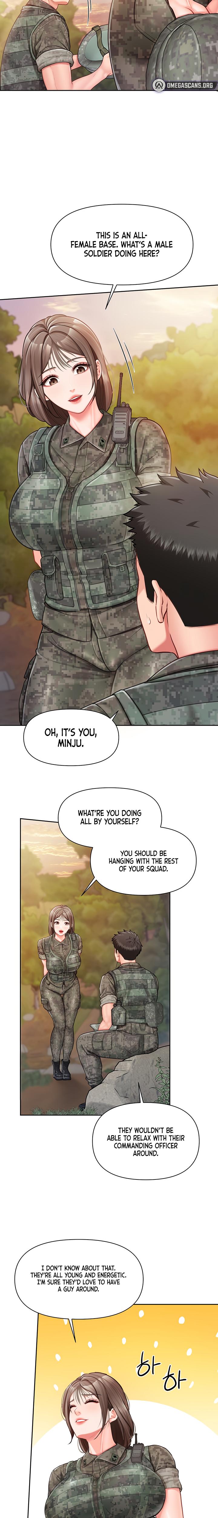 I'm The Only Man On The Military Base chapter 27 page 9