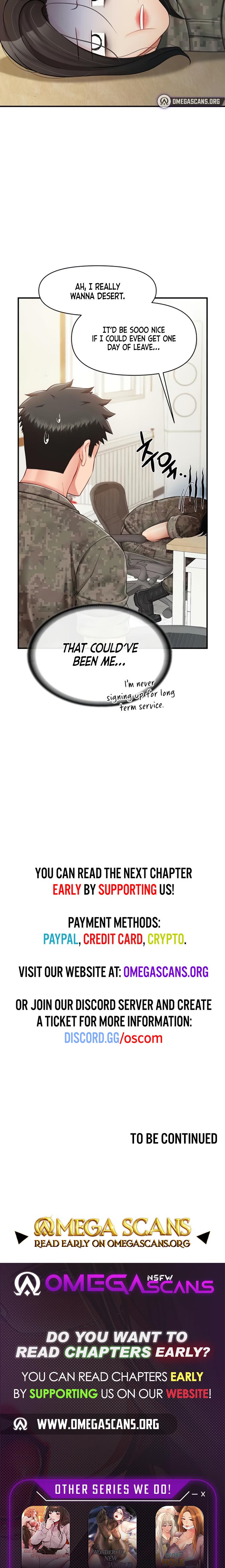 I'm The Only Man On The Military Base chapter 33 page 20