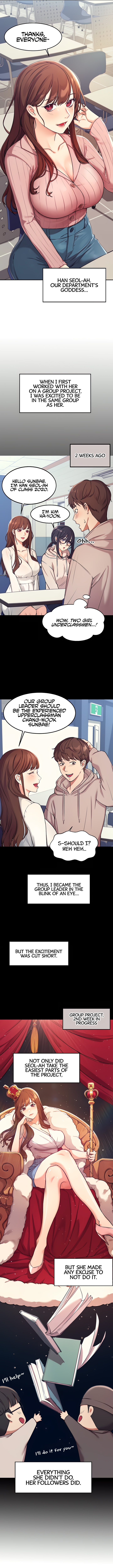 Is There No Goddess In My College chapter 1 page 5