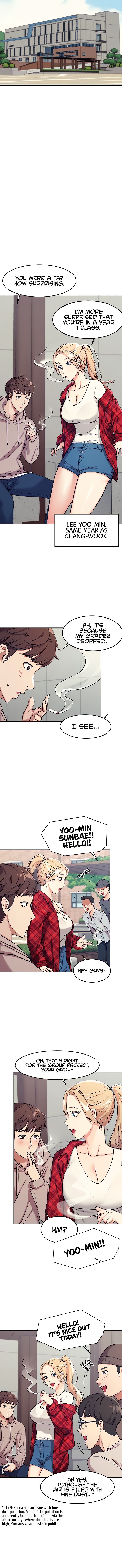Is There No Goddess In My College chapter 1 page 8