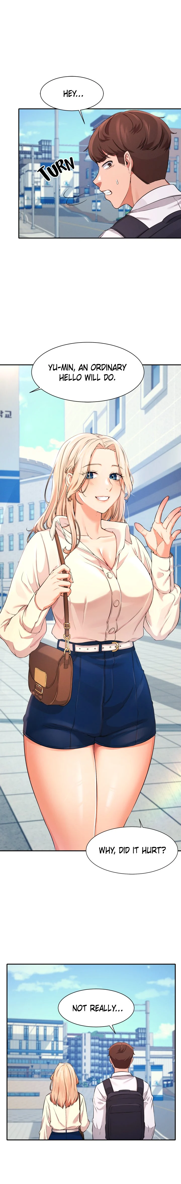 Is There No Goddess In My College chapter 8 page 8