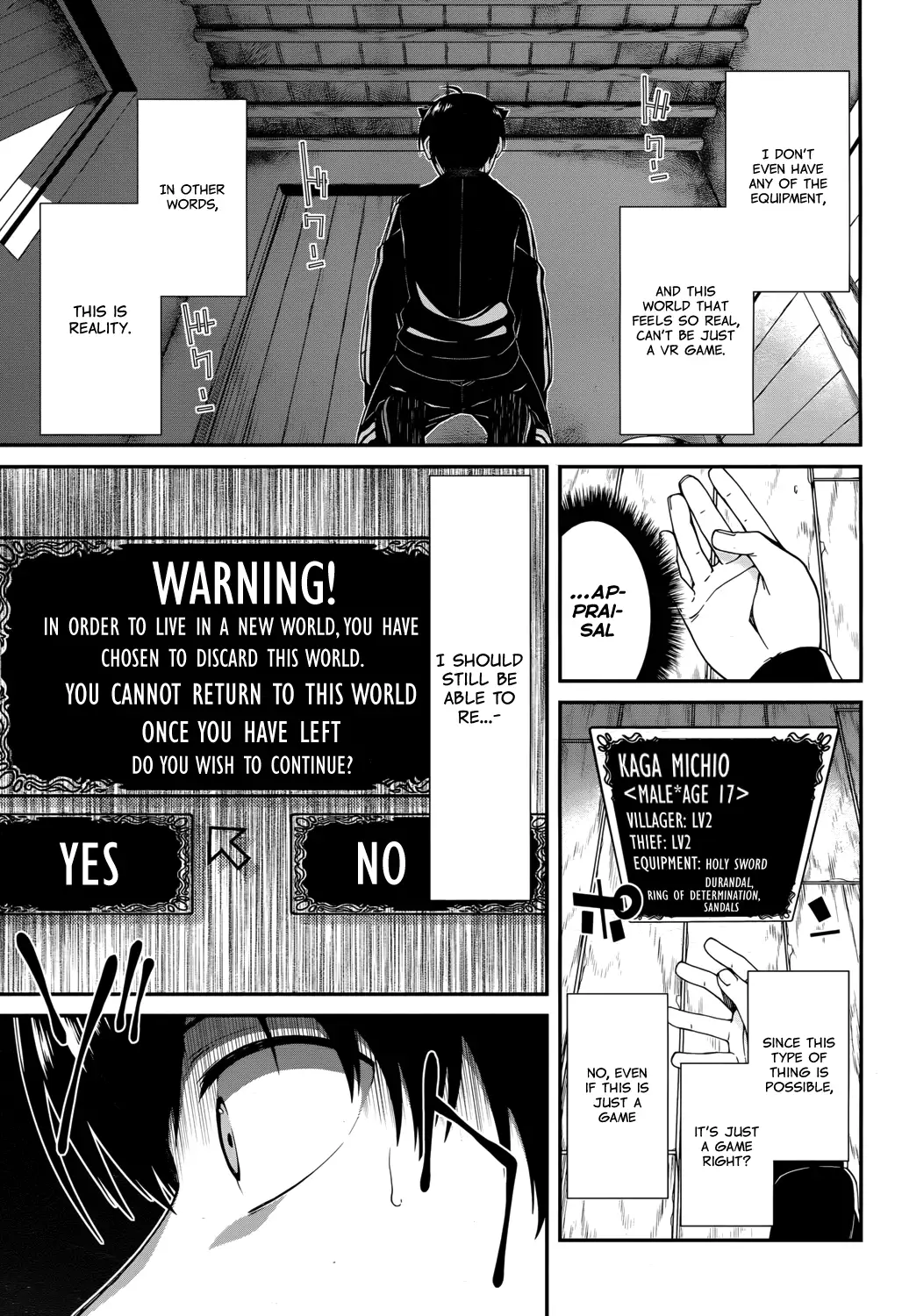 Isekai Meikyuu De Harem Wo chapter 1 page 36