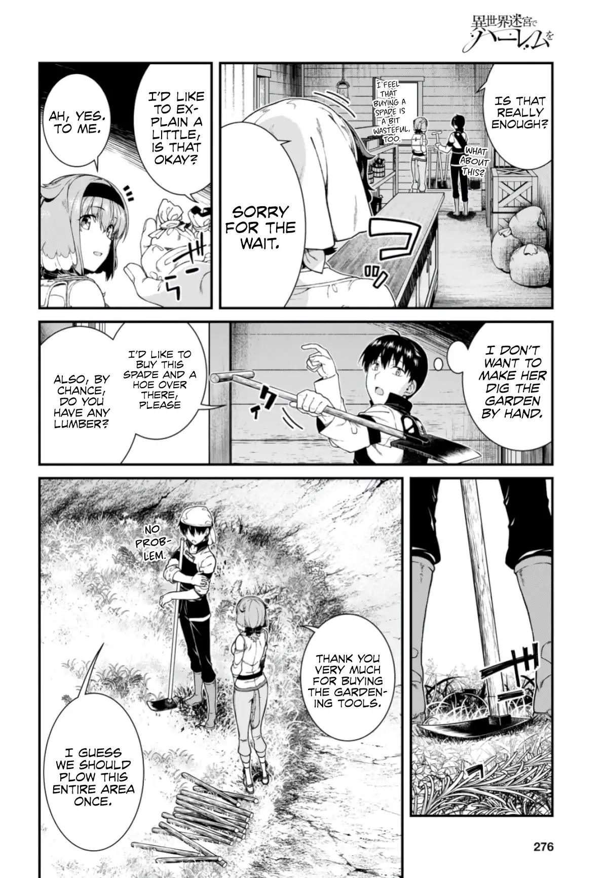 Isekai Meikyuu De Harem Wo chapter 27 page 29