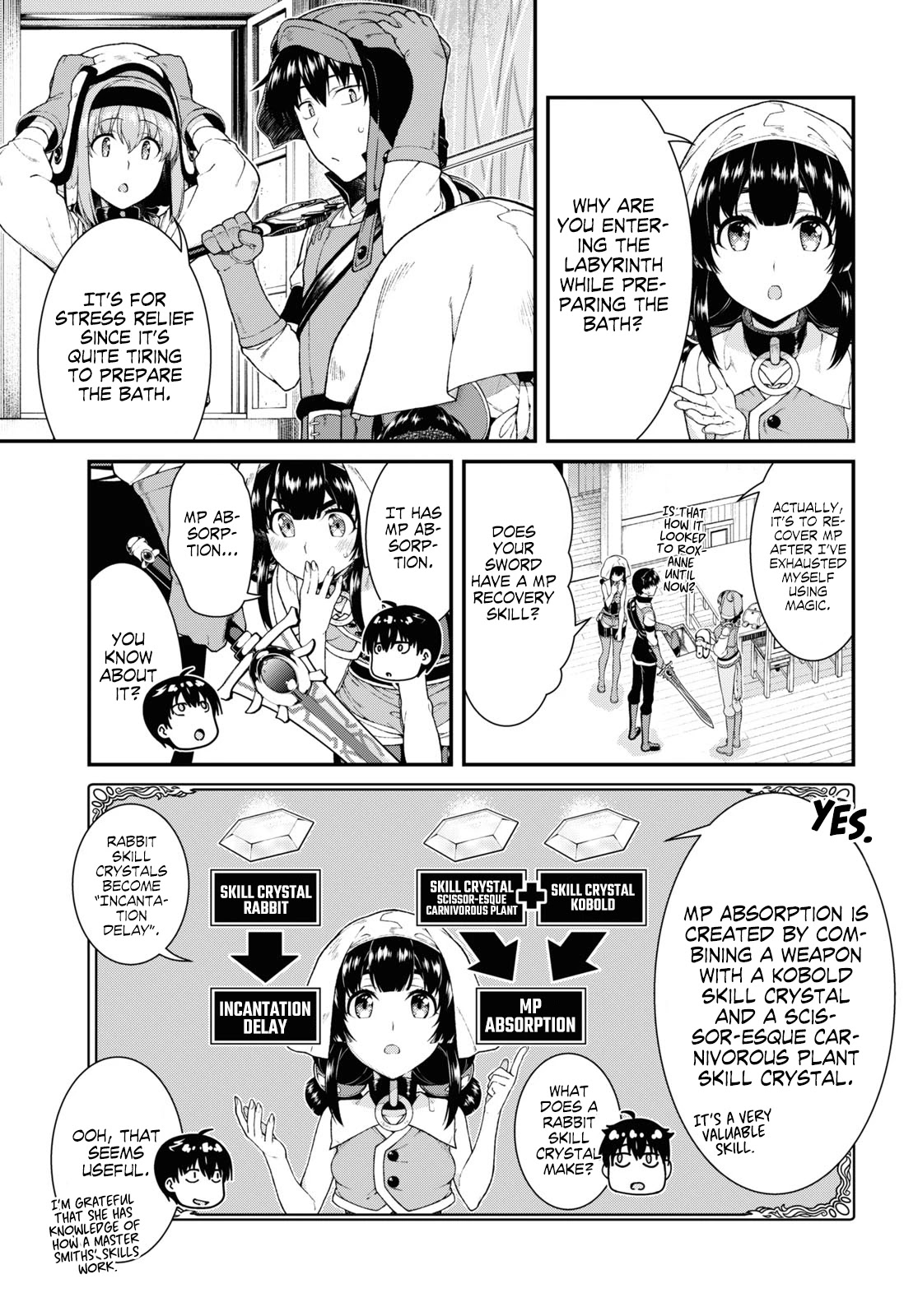 Isekai Meikyuu De Harem Wo chapter 41 page 8
