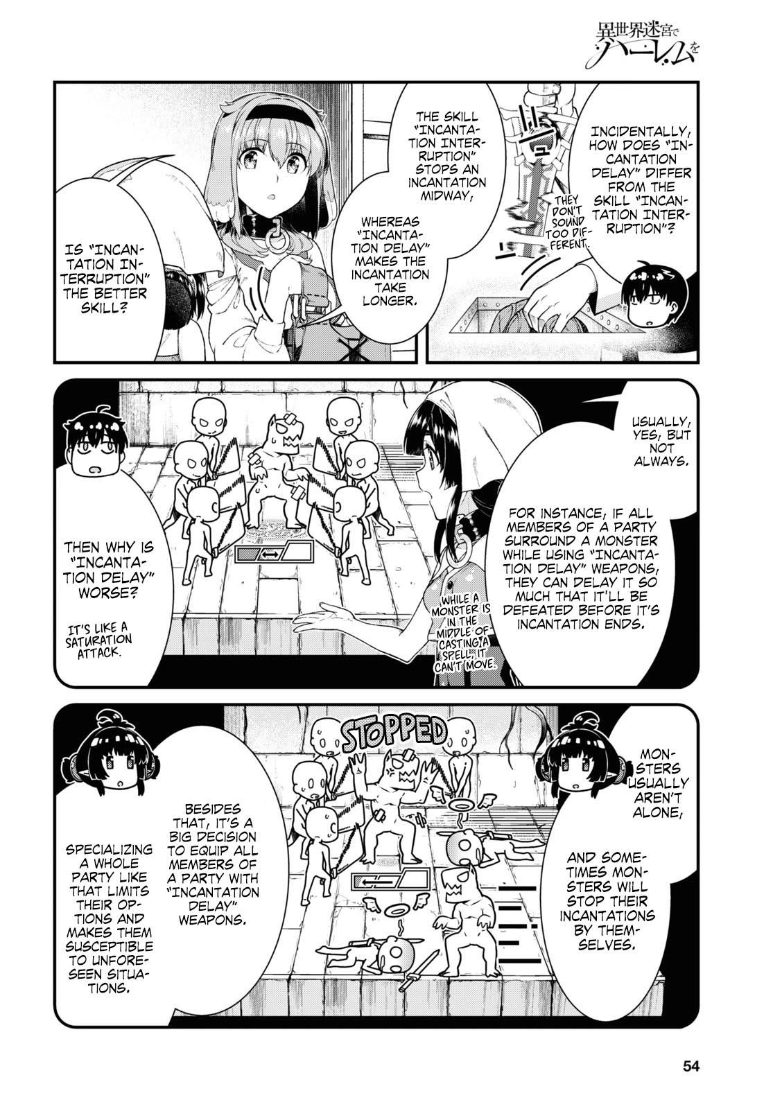 Isekai Meikyuu De Harem Wo chapter 41 page 9