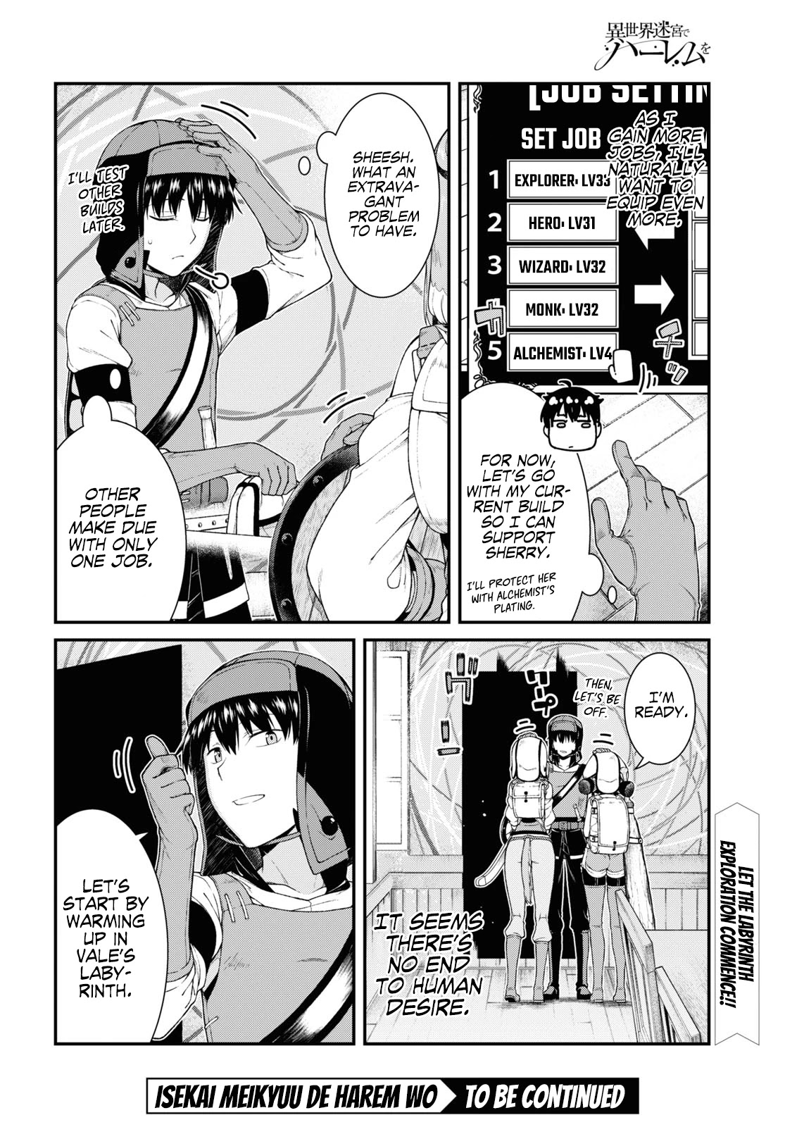 Isekai Meikyuu De Harem Wo chapter 44 page 22