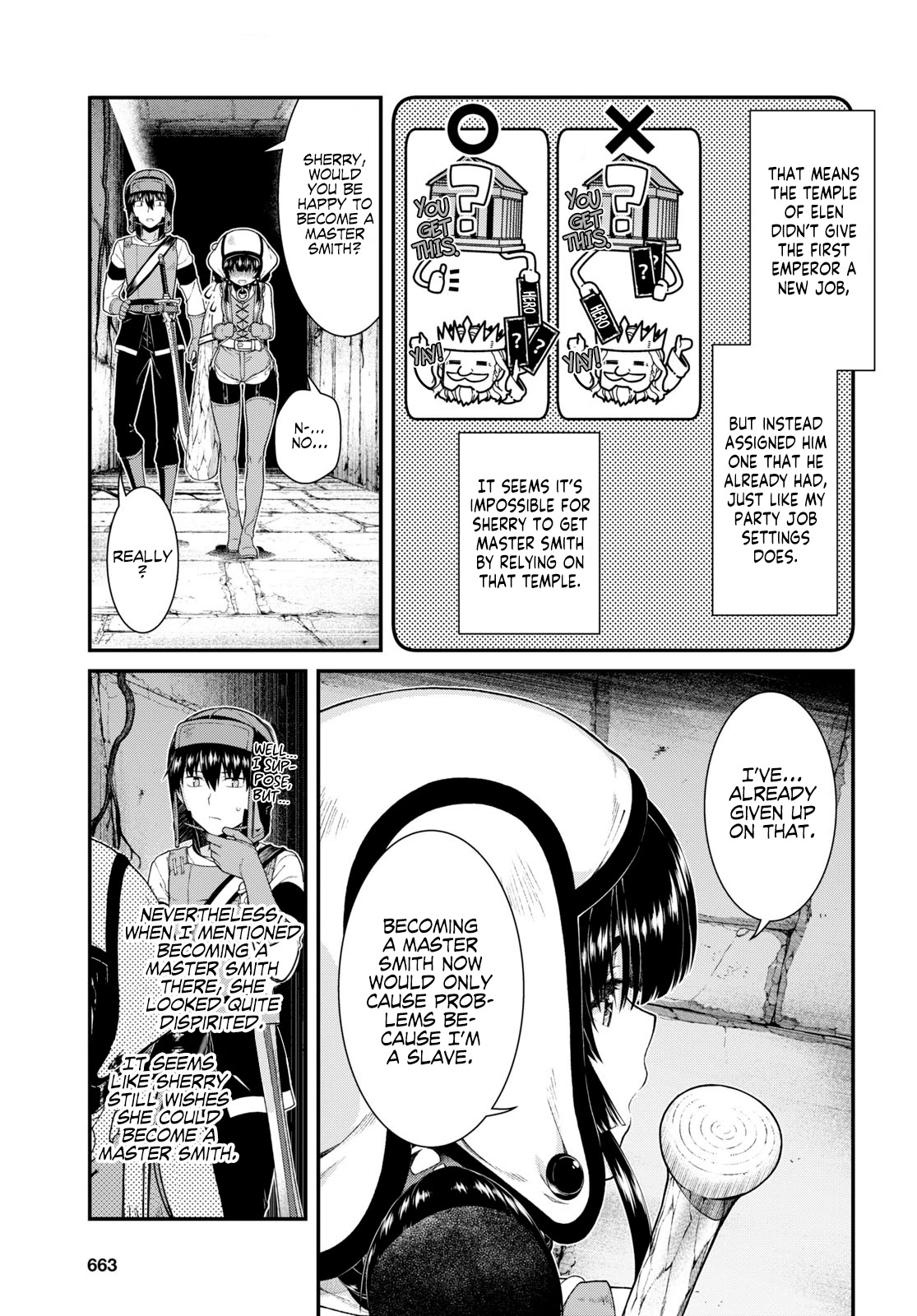 Isekai Meikyuu De Harem Wo chapter 45 page 13