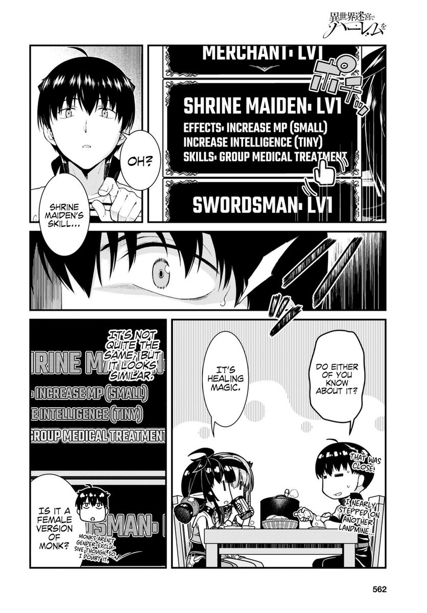 Isekai Meikyuu De Harem Wo chapter 47 page 3