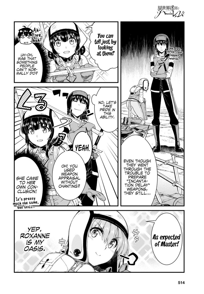 Isekai Meikyuu De Harem Wo chapter 49 page 8