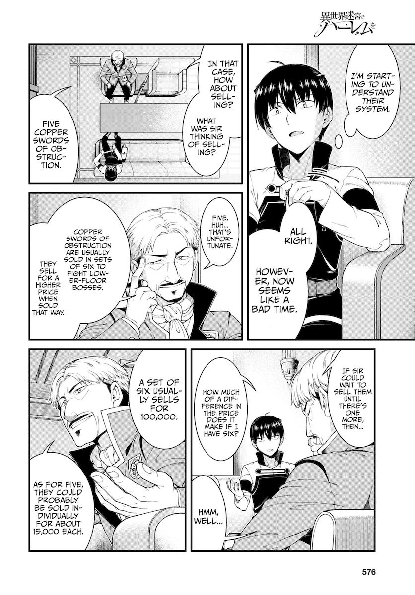 Isekai Meikyuu De Harem Wo chapter 52 page 11