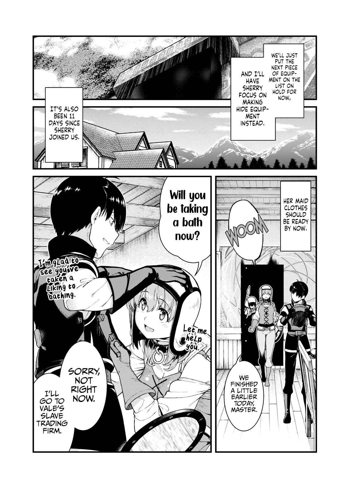 Isekai Meikyuu De Harem Wo chapter 71 page 12