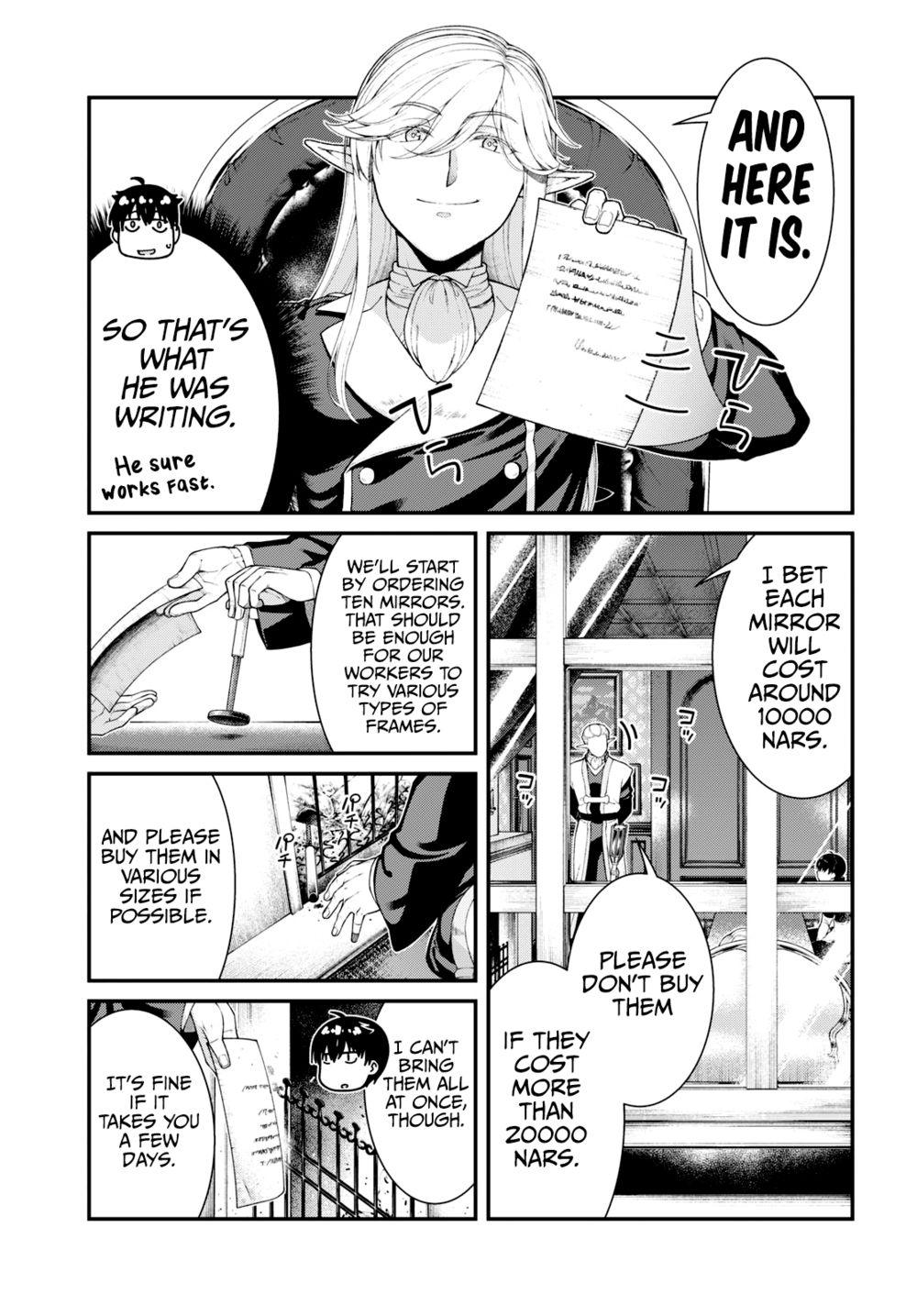 Isekai Meikyuu De Harem Wo chapter 80 page 8
