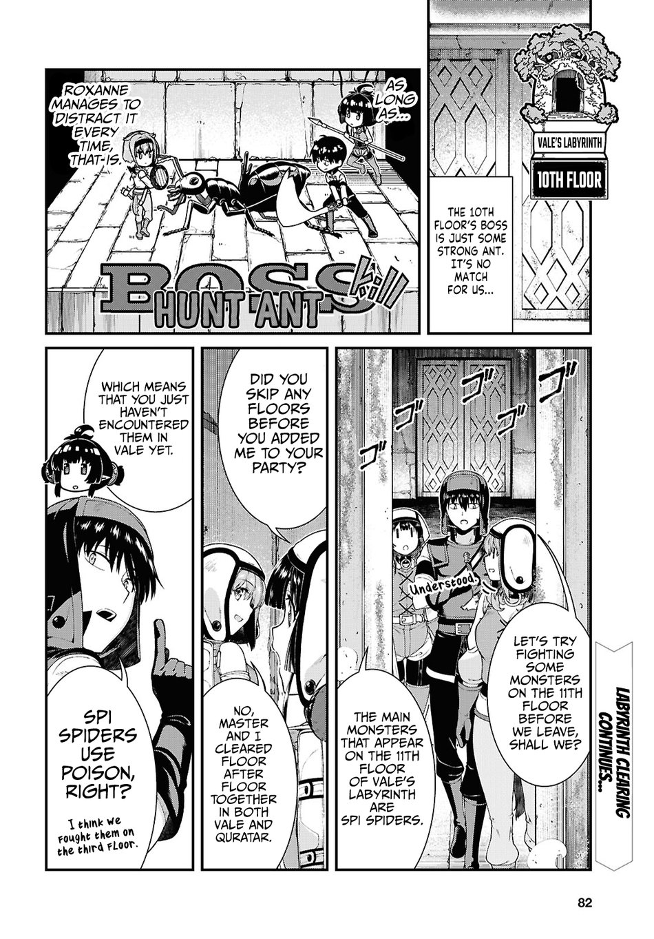 Isekai Meikyuu De Harem Wo chapter 85 page 3