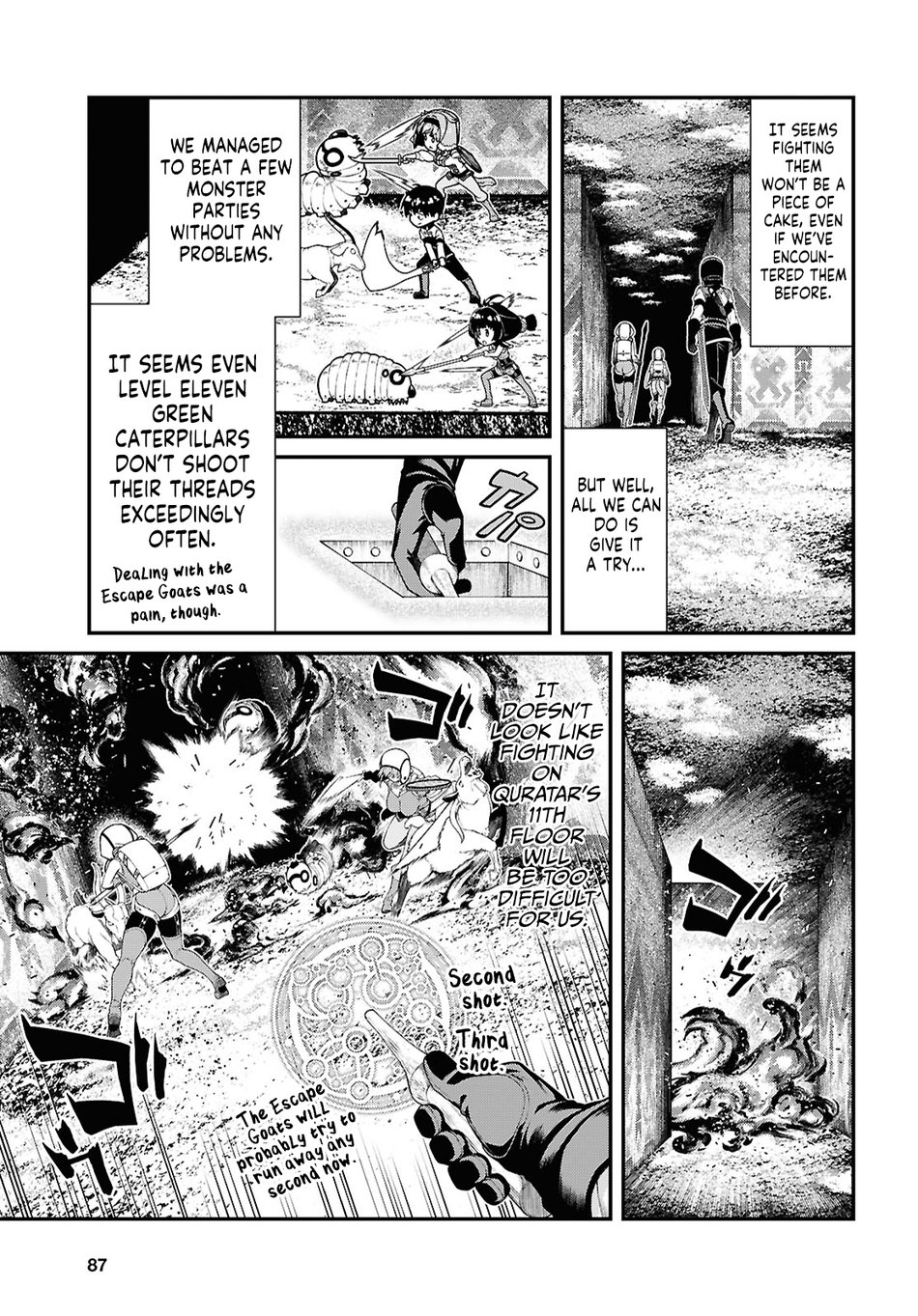 Isekai Meikyuu De Harem Wo chapter 85 page 8