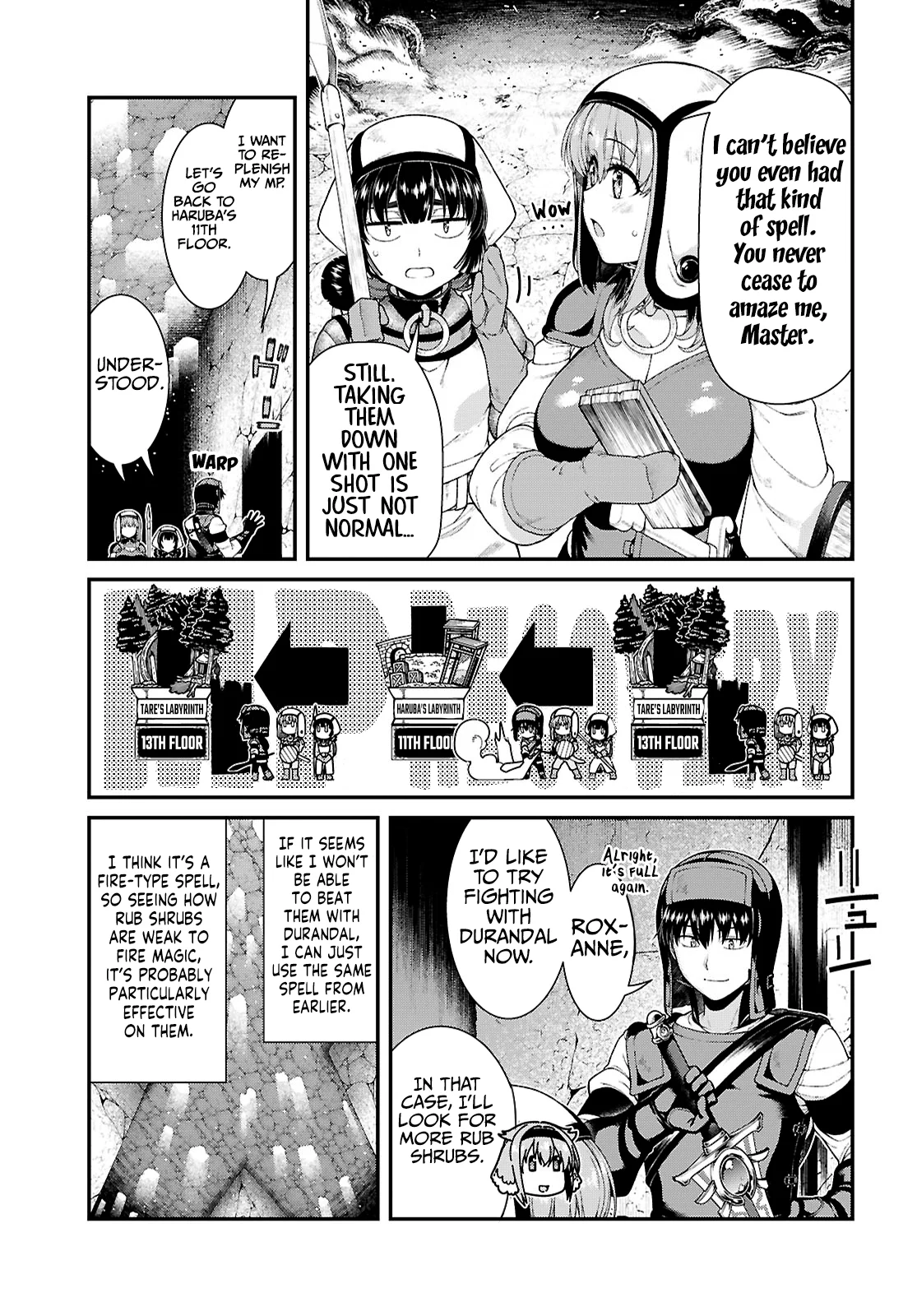 Isekai Meikyuu De Harem Wo chapter 90 page 6