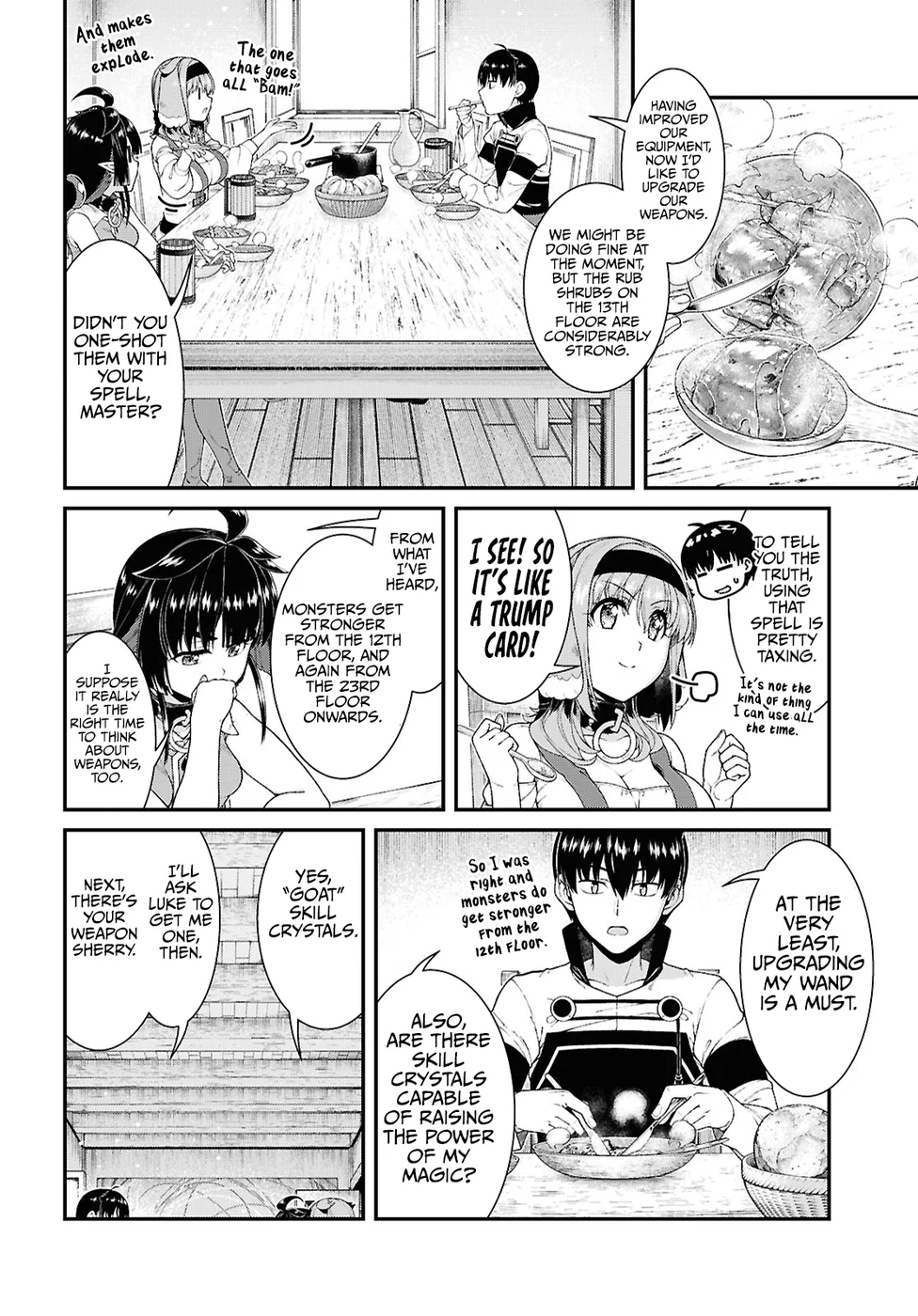 Isekai Meikyuu De Harem Wo chapter 91 page 6